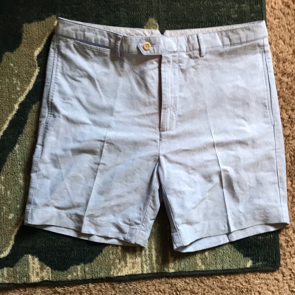 Light Blue Dress Shorts